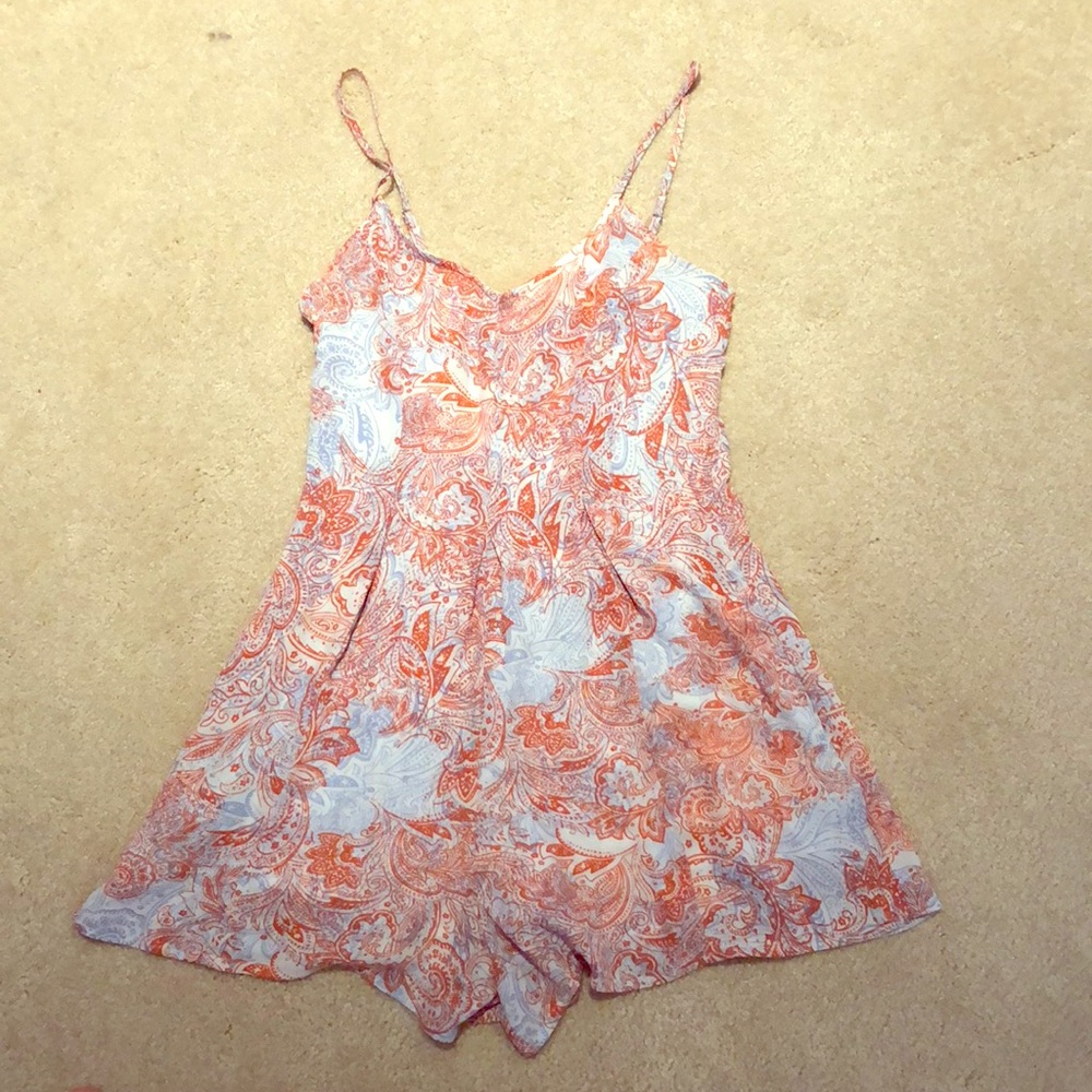 Pastel pattern romper